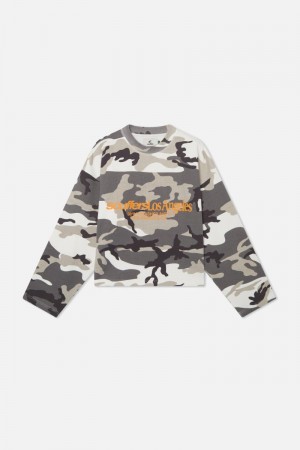 Scuffers 9MM Sweatshirt Camo | US RX886728O2