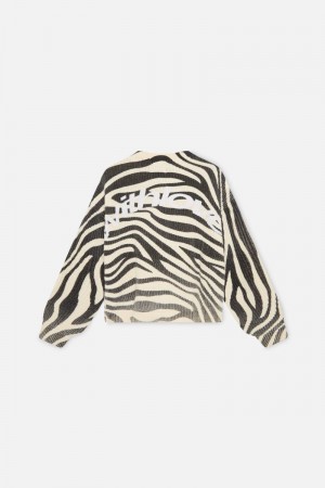 Scuffers Amore Knit Sweater Zebra | US CK209060O3