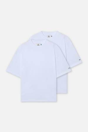 Scuffers Basic Pack T-Shirt White | US NM911561E1