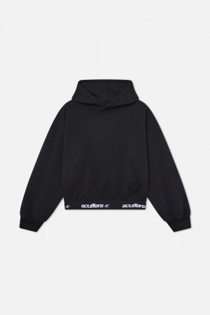 Scuffers Bedroom Hoodie Black | US YY727322I2