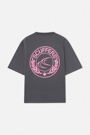 Scuffers CLG T-Shirt Grey | US WT084228T4