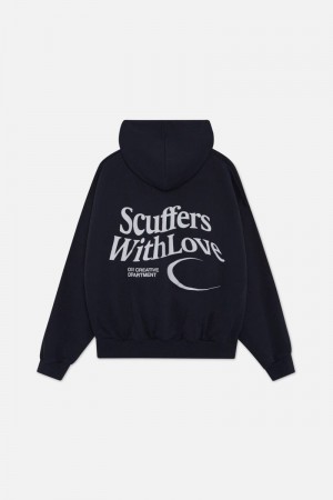 Scuffers Excess of Future Sky Hoodie Blue | US JF969906K3