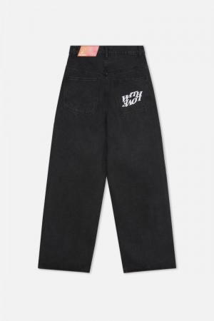 Scuffers FW-7 Jeans Black | US VL197059F8