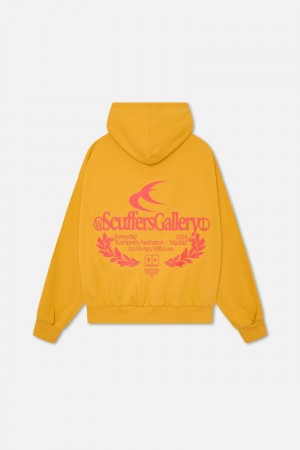 Scuffers Gallery Hoodie Yellow | US DD238733F7