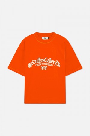 Scuffers Gallery T-Shirt Red | US ID367986Z0