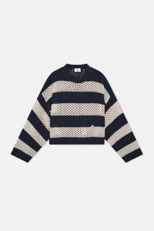 Scuffers Hammmock Knit Sweater Zebra | US HQ061446J9