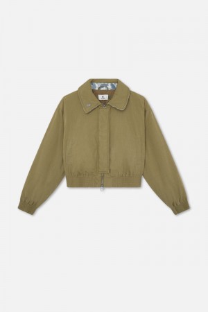 Scuffers Harrington Jacket Green | US JX547464L1