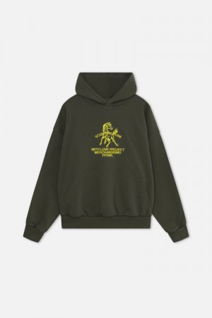 Scuffers Horse Hoodie Green | US TG235503D0