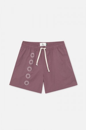 Scuffers Ibiza Swimpants Swimwear Burgundy | US ME151005X5