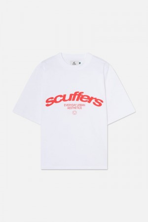 Scuffers Icon T-Shirt White | US YH434133V9