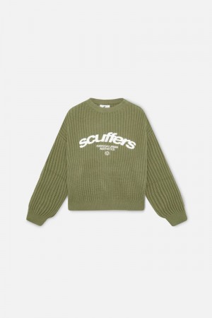 Scuffers Iconic Jersey Green | US EF498459D6