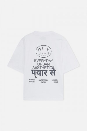 Scuffers Indian T-Shirt White | US CW999769T1