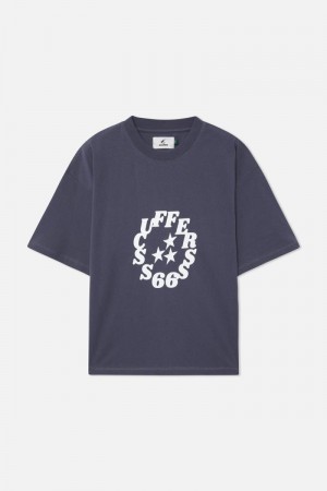 Scuffers S66S T-Shirt Blue | US WD202200F3