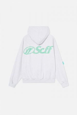 Scuffers SCFF HD Hoodie Light Grey | US QG840754E6