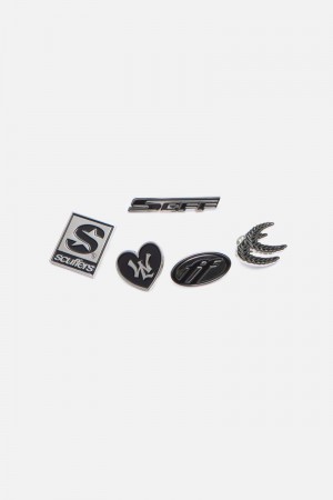 Scuffers SCFF Pin Set Silver | US FZ579537K2