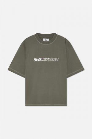 Scuffers SCFF T-Shirt Green | US ON990039D3