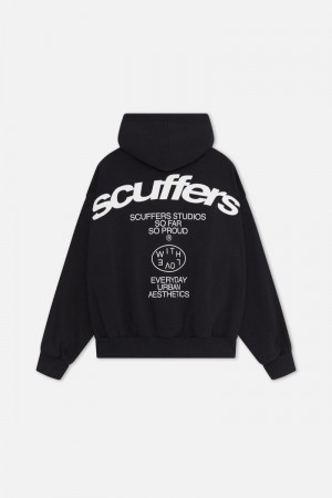 Scuffers SSS Hoodie Dark Grey | US GJ669646N1