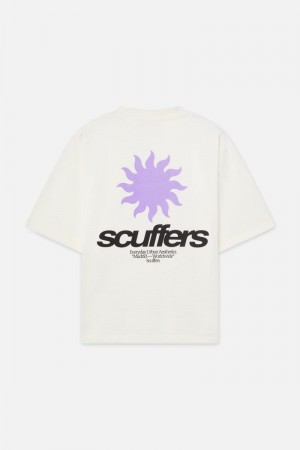 Scuffers Tarifa T-Shirt Beige | US PI013131V4