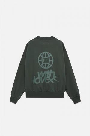 Scuffers WLW Crewneck Green | US JC432523T2