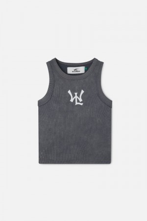 Scuffers With Love Tank Top Grey | US CG550655S9