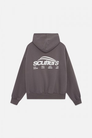 Scuffers With Loves Hoodie Blue | US JJ107260L2