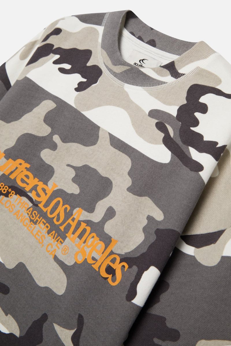 Scuffers 9MM Sweatshirt Camo | US RX886728O2