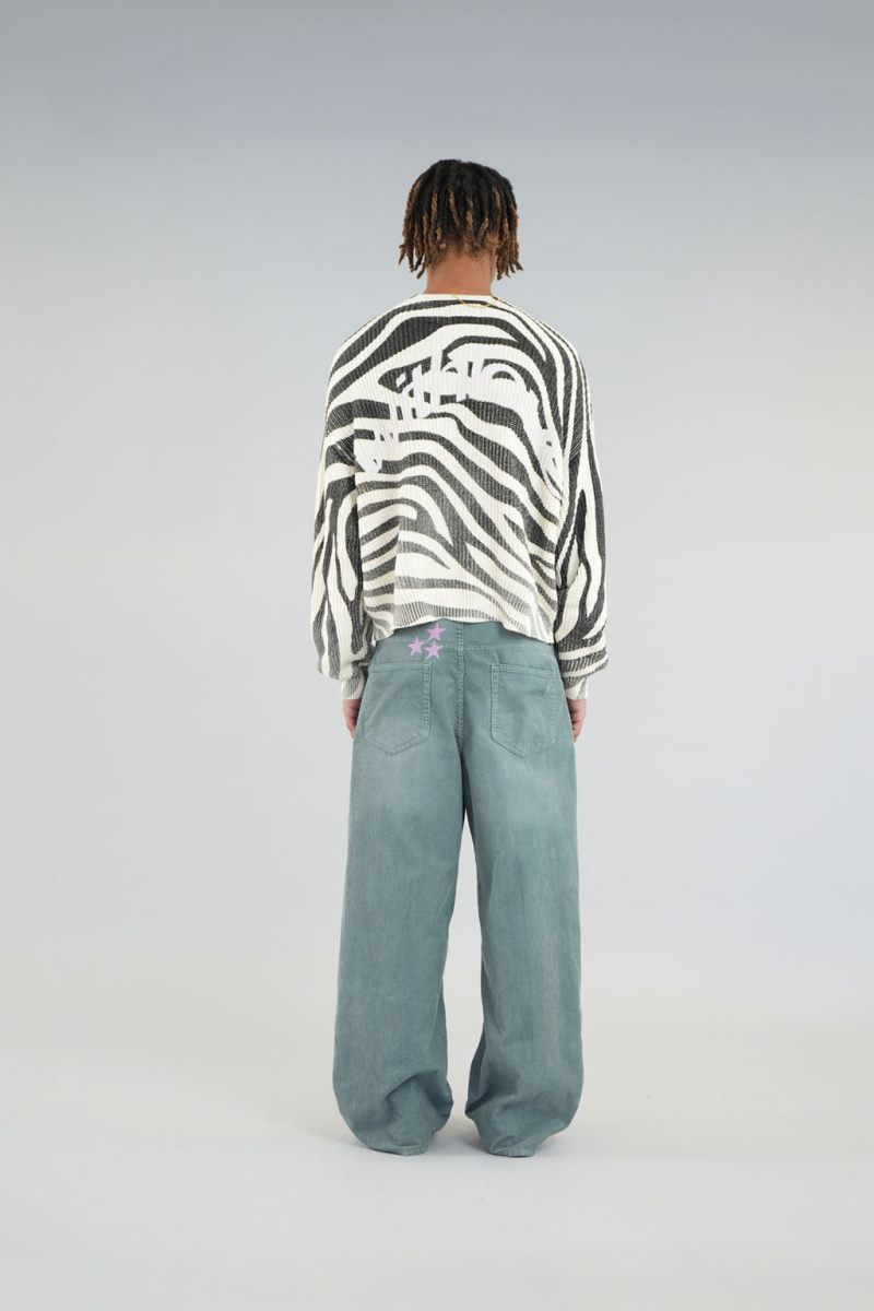 Scuffers Amore Knit Sweater Zebra | US CK209060O3