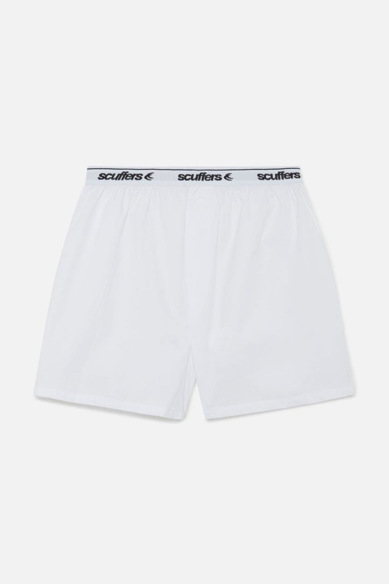 Scuffers B&W Classic Boxer Underwear White / Black | US EC710941P8