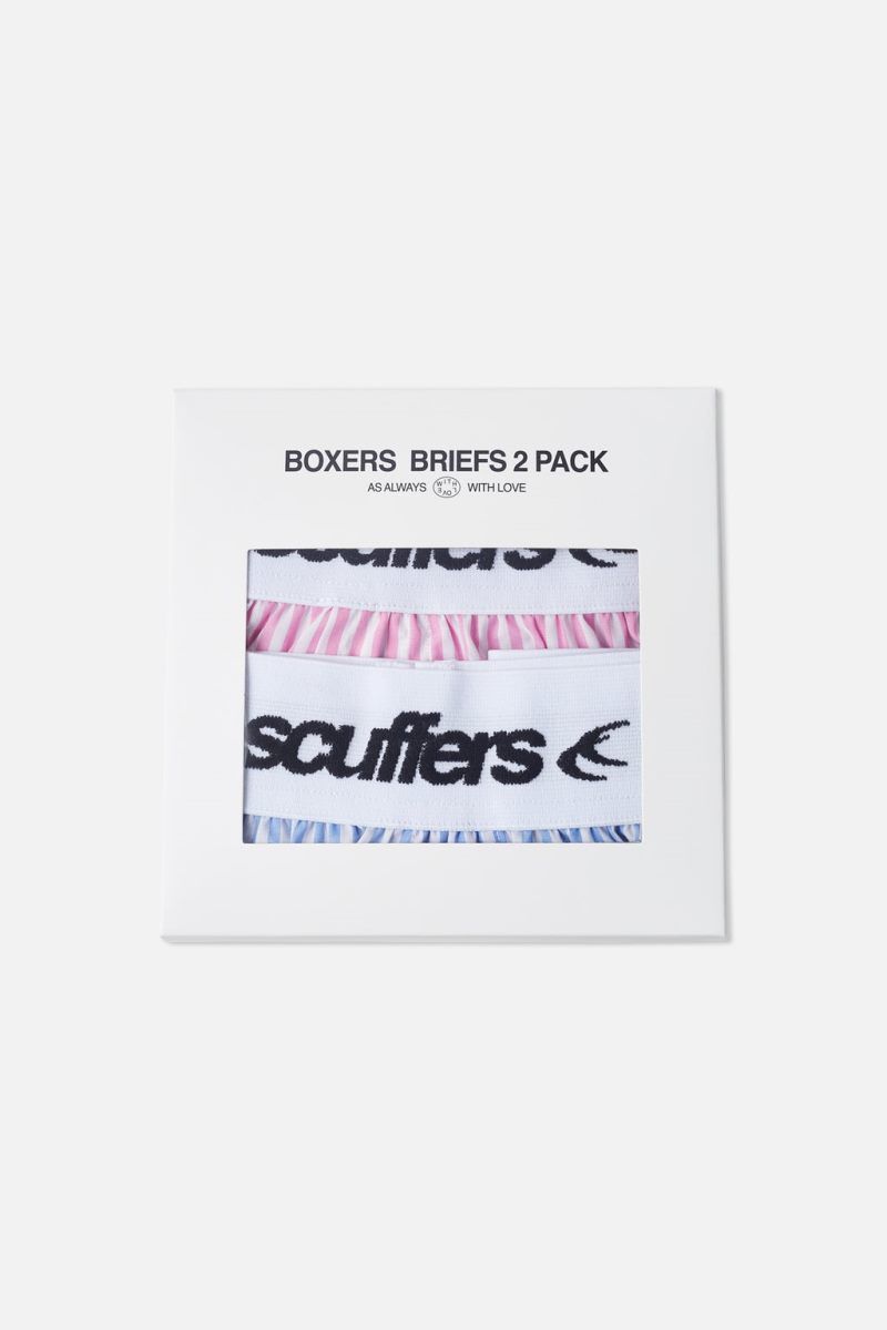 Scuffers Band Pack Underwear Pink / Blue | US EV104620Q1