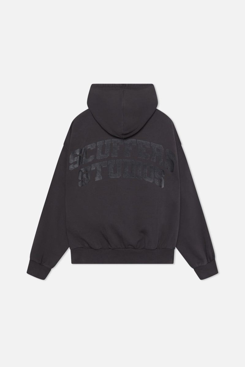 Scuffers Beauty Hoodie Dark Grey | US YV630263C4