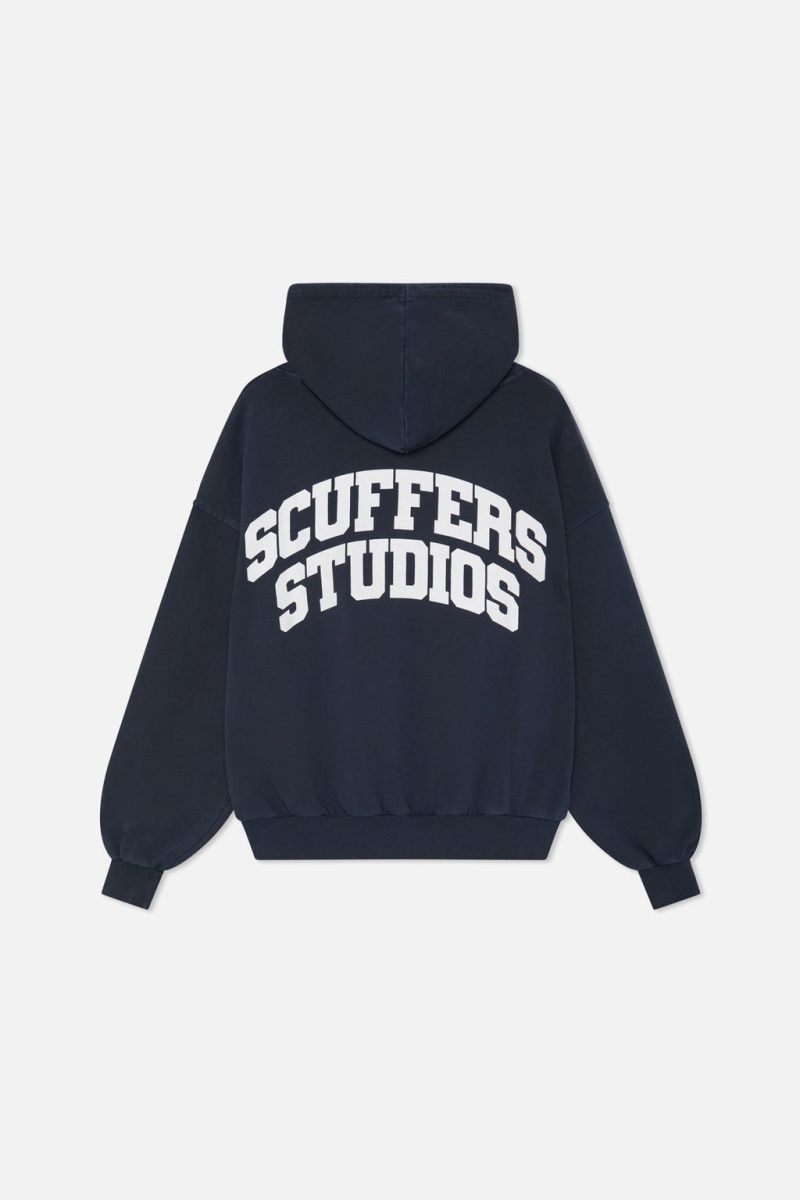 Scuffers Beauty Hoodie Navy | US LZ818141T2