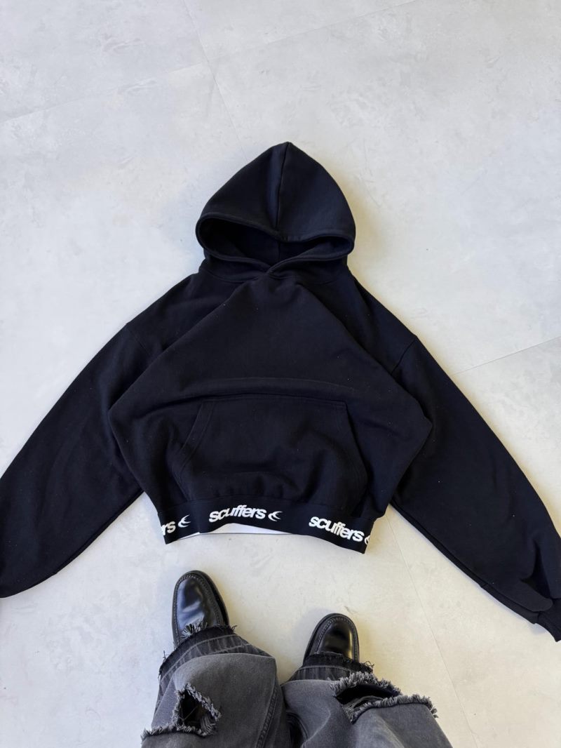 Scuffers Bedroom Hoodie Black | US YY727322I2