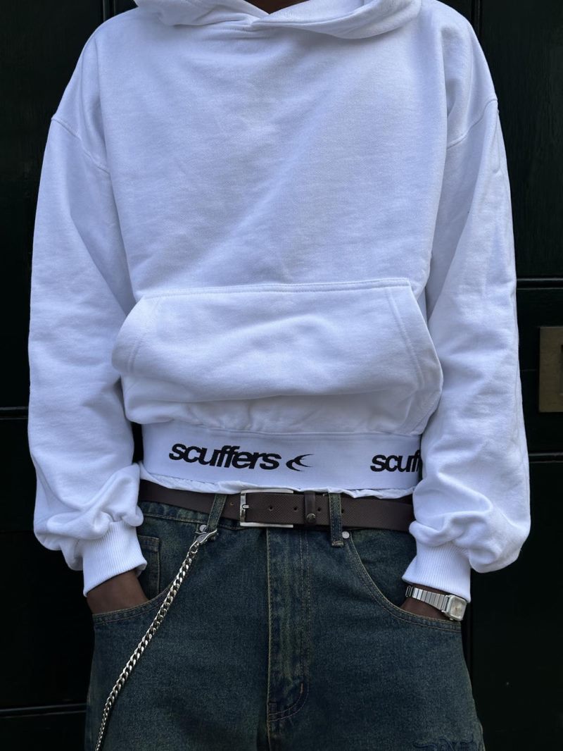 Scuffers Bedroom Hoodie White | US HG360676K7