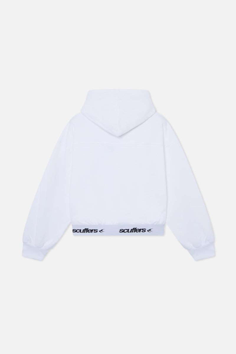 Scuffers Bedroom Hoodie White | US HG360676K7