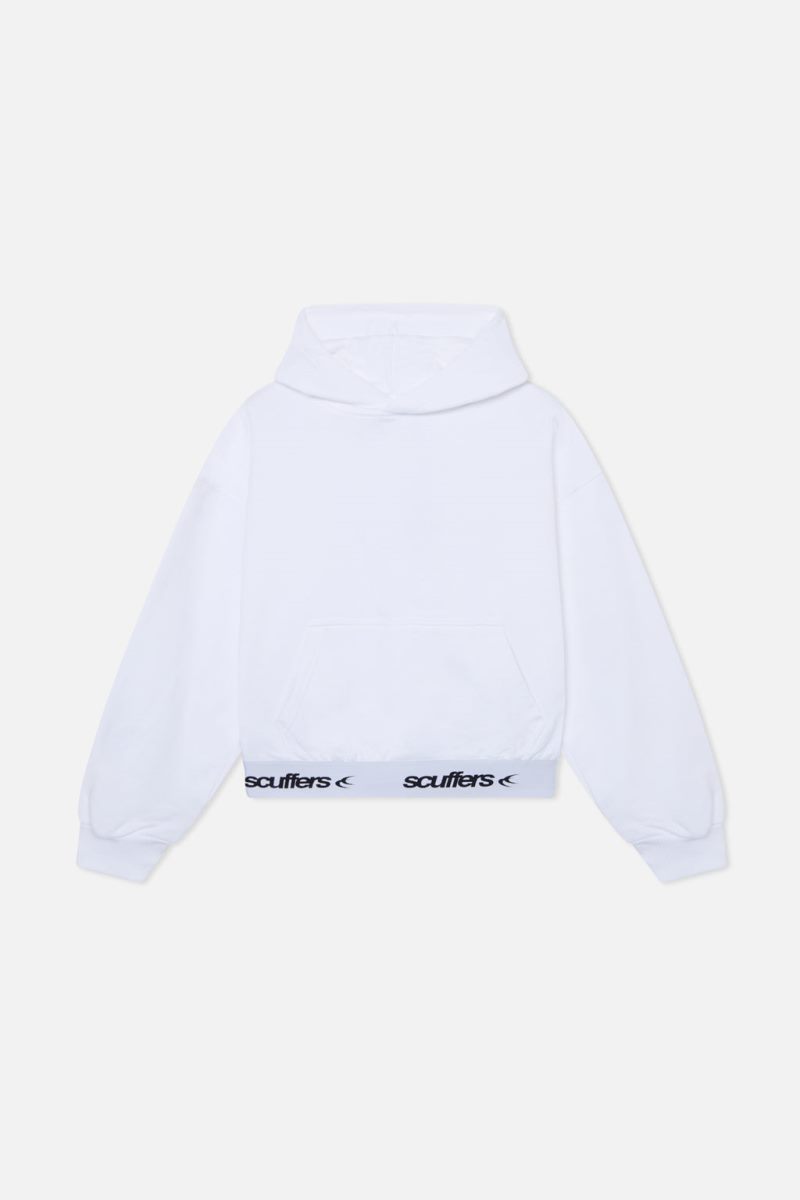 Scuffers Bedroom Hoodie White | US HG360676K7