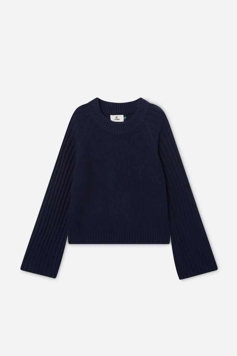 Scuffers Berry Knit Sweater Navy | US XL356835B2