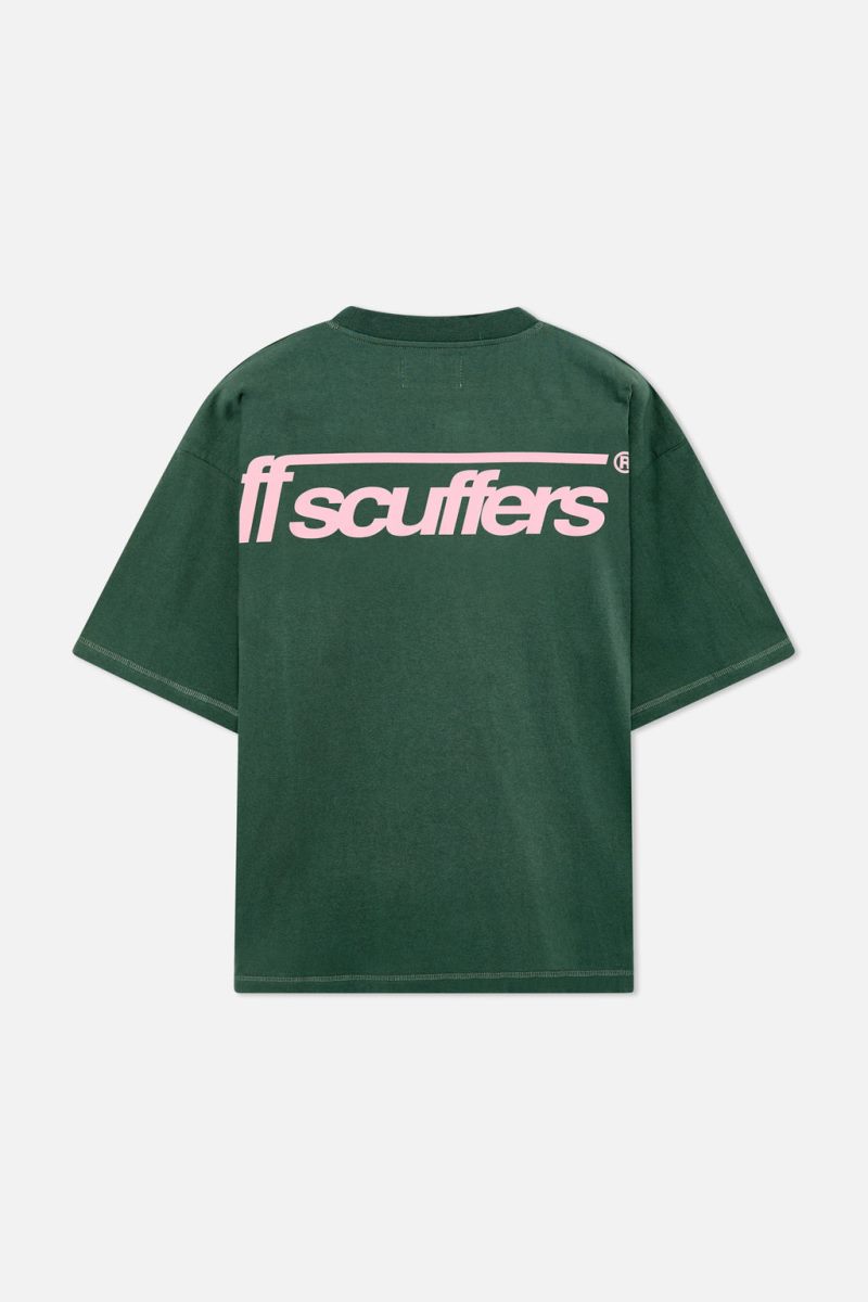 Scuffers Billy T-Shirt Green | US EI637613L2