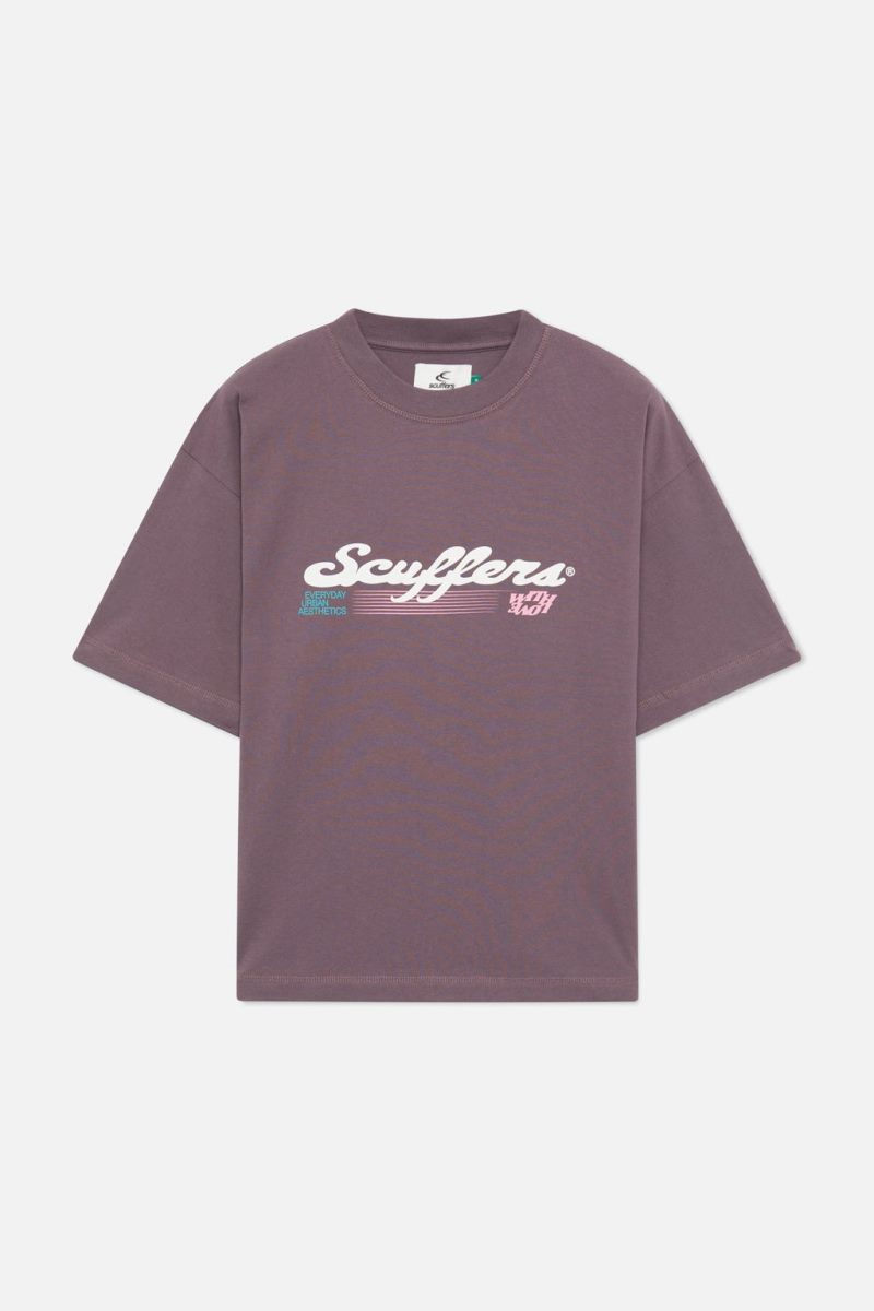 Scuffers Bubble T-Shirt Purple | US EU167396I3