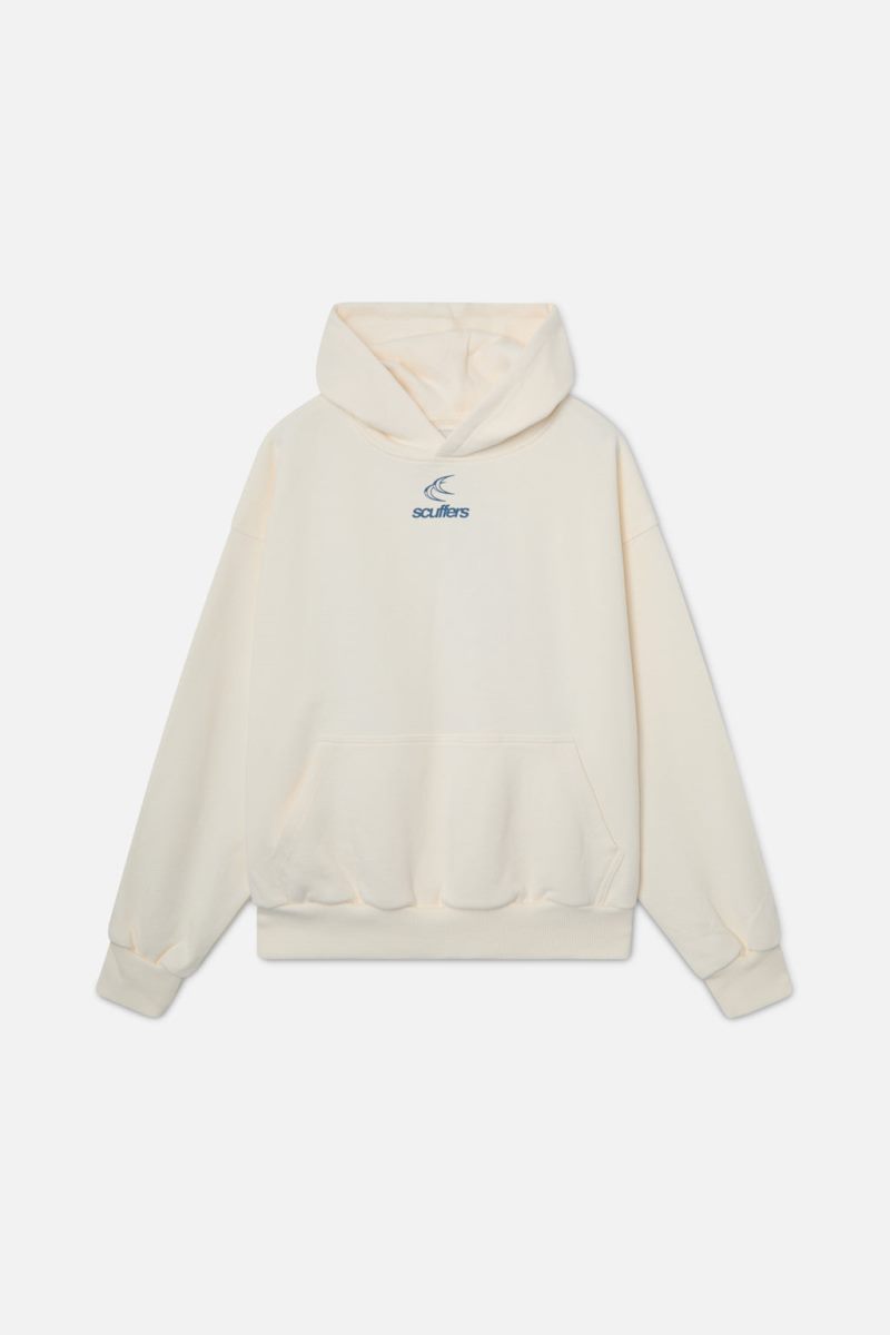 Scuffers CLG Hoodie Ecru | US HY454385Q5