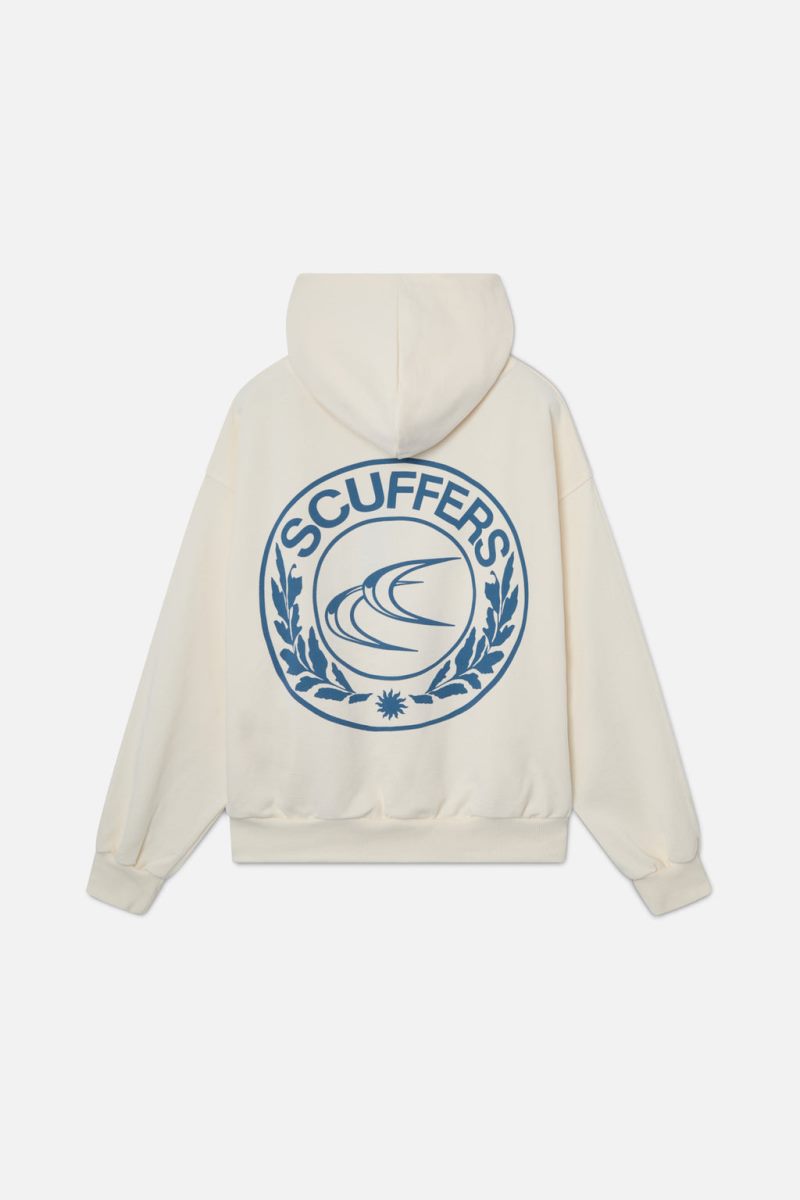 Scuffers CLG Hoodie Ecru | US HY454385Q5