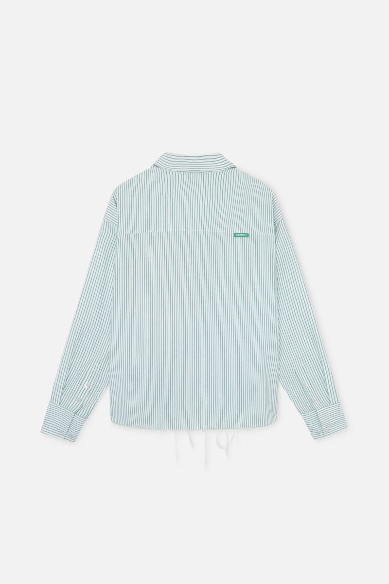 Scuffers CLG stripes Shirts Green | US TF363486F1