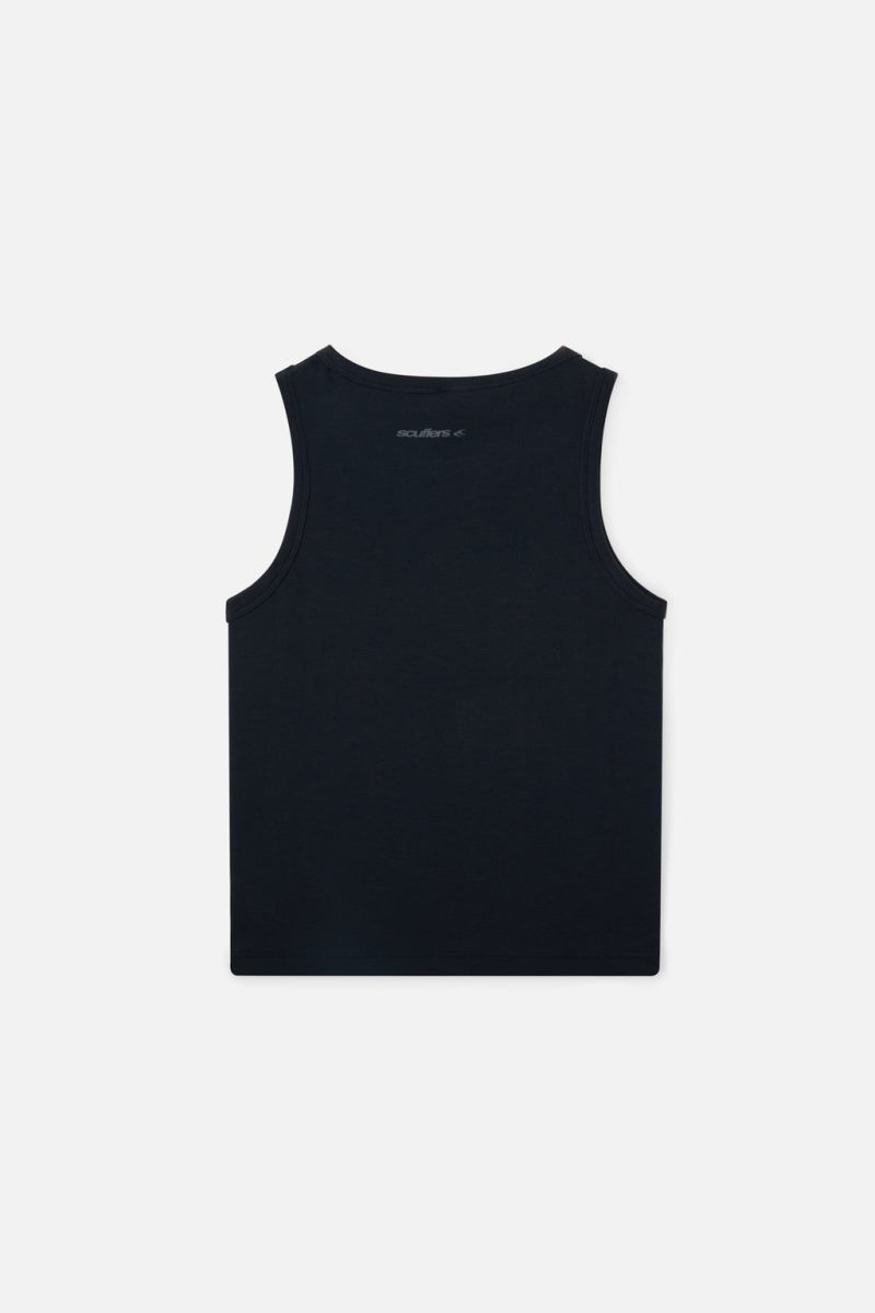 Scuffers Canale SCFF Pack Tank Top Navy / White | US KR943024O4