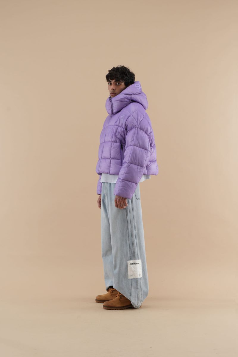 Scuffers City Puffer Jacket Purple | US TO149964C5