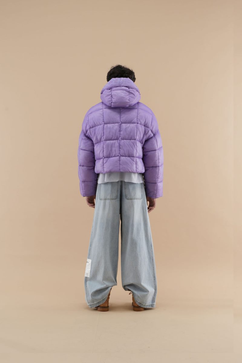 Scuffers City Puffer Jacket Purple | US TO149964C5