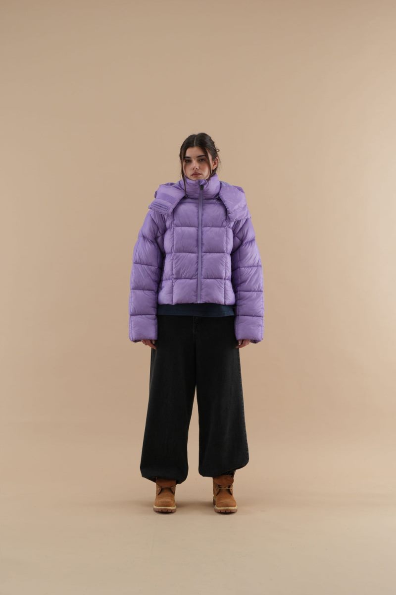 Scuffers City Puffer Jacket Purple | US TO149964C5