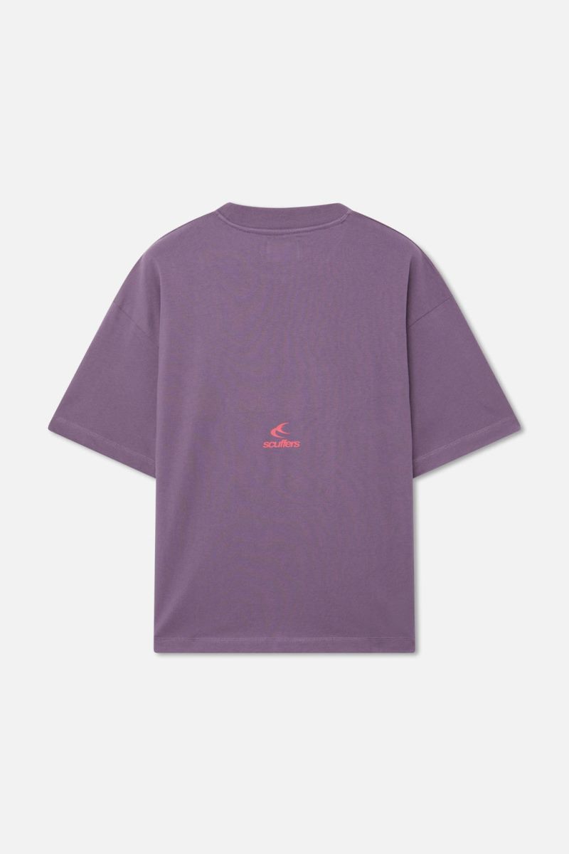 Scuffers Climax T-Shirt Purple | US HH948004G8