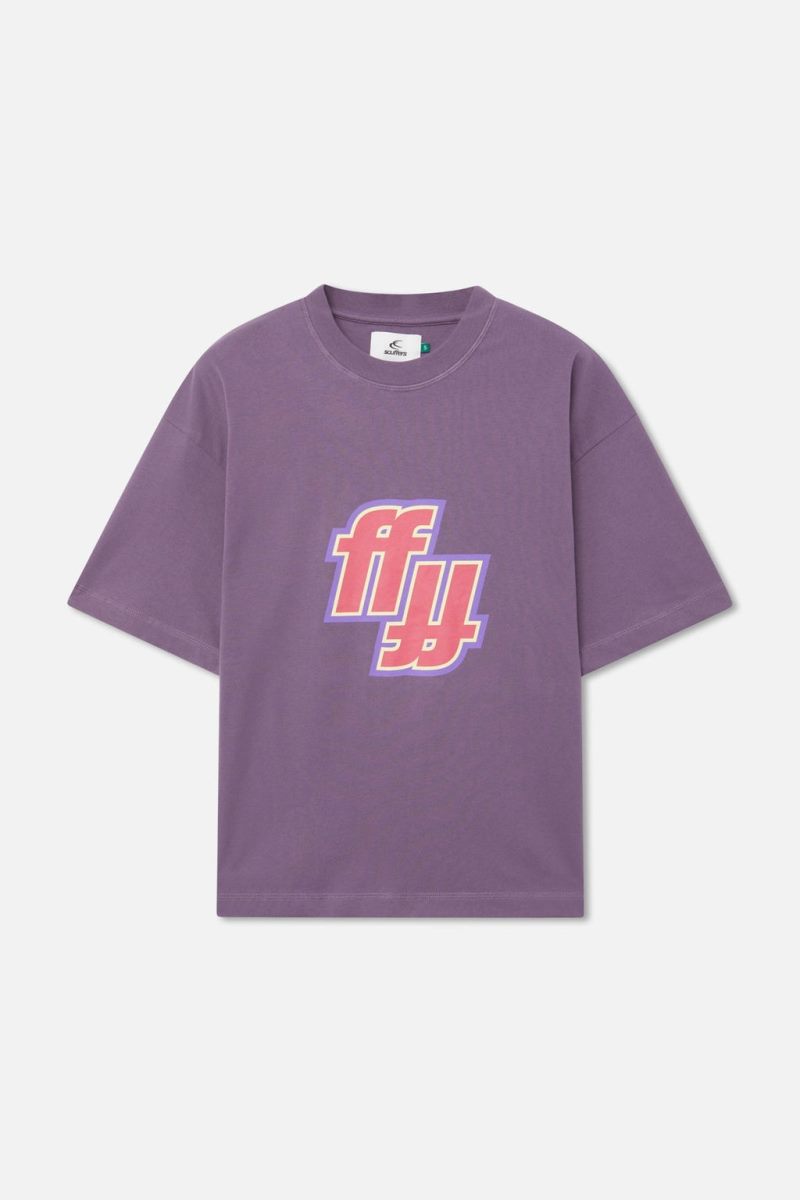 Scuffers Climax T-Shirt Purple | US HH948004G8