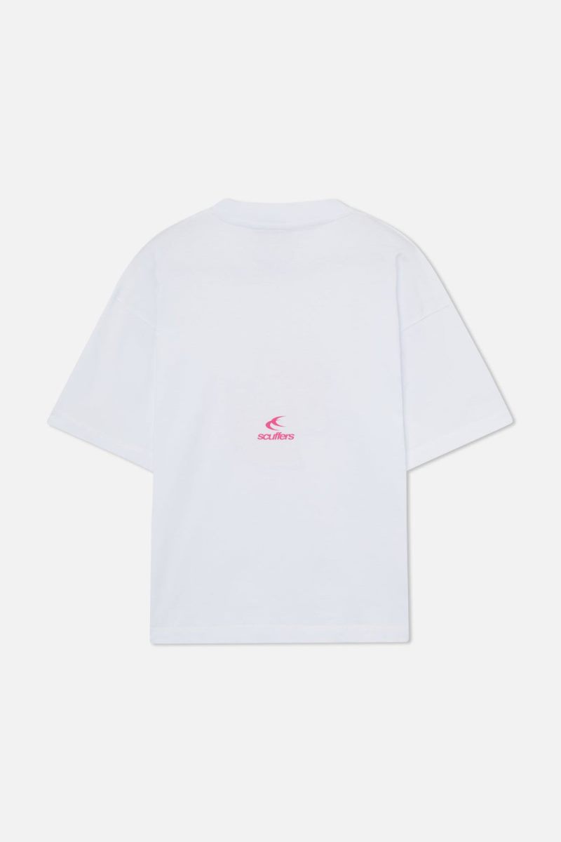 Scuffers Climax T-Shirt White | US RW581548H6