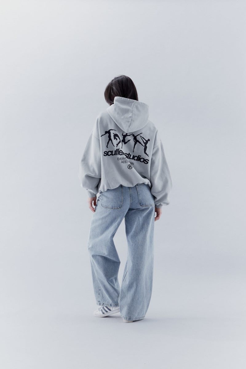 Scuffers Dancing Hoodie Grey | US GZ591989L5