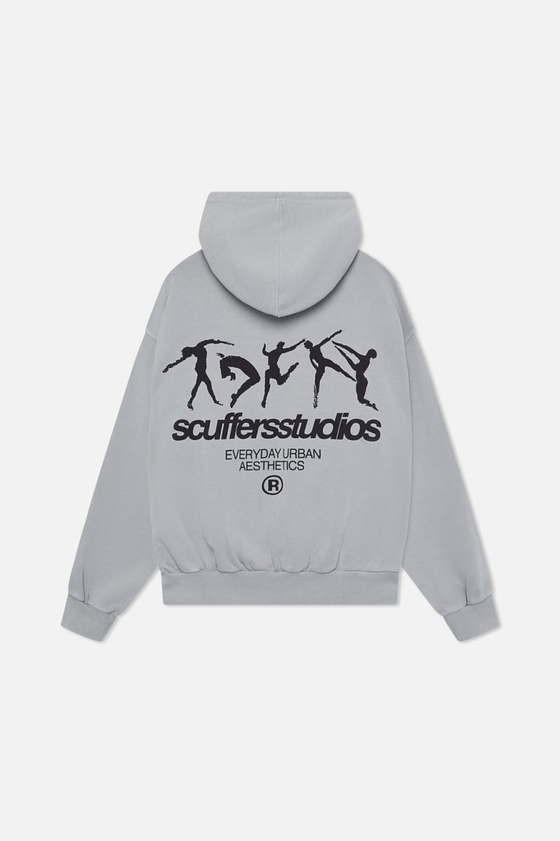 Scuffers Dancing Hoodie Grey | US GZ591989L5